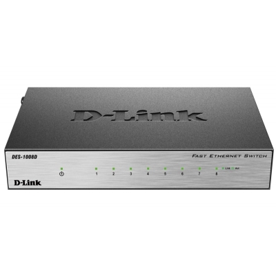 D-Link DES-1008D, Коммутаторы