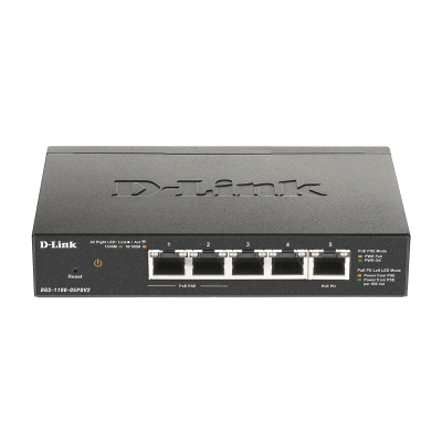 D-Link DGS-1100-05PDV2, Power over Ethernet