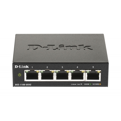 D-Link DGS-1100-05V2, Коммутаторы