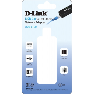 D-Link DUB-E100, Сетевые адаптеры